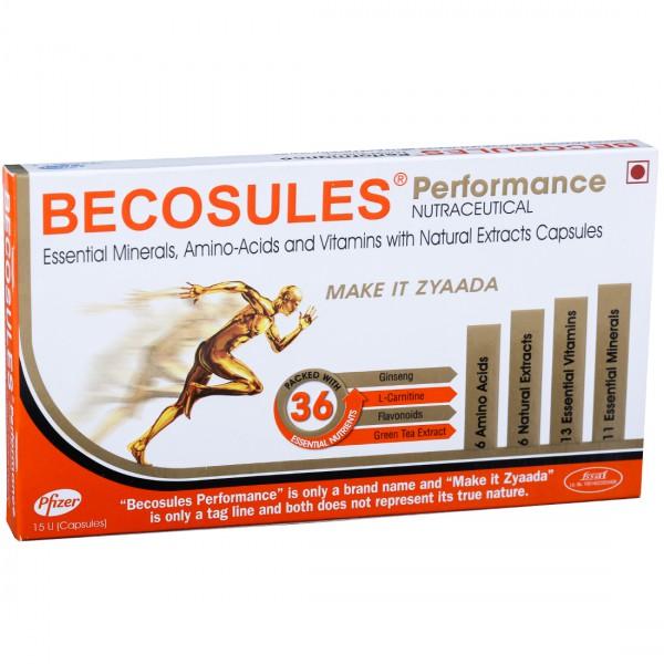Becosules Performance 15 Capsules