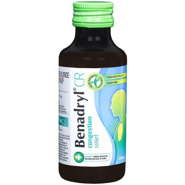 Benadryl CR 100 ml Congestion Relief