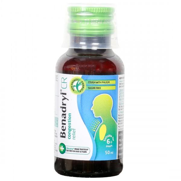 Benadryl CR 50 ml Congestion Relief