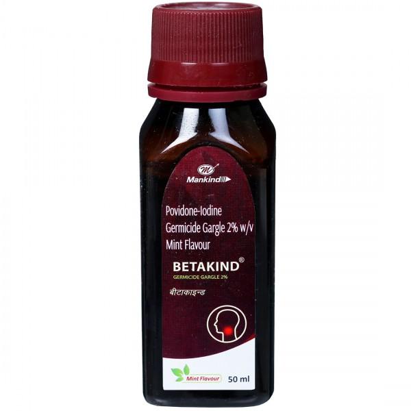 Betakind (Mint Flav) 2% w/v Gargle 50 ml