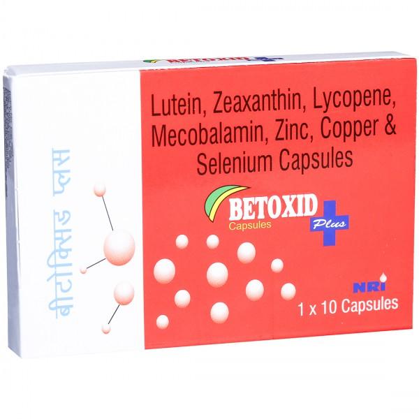 Betoxid Plus 10 Soft Gelatin Capsules