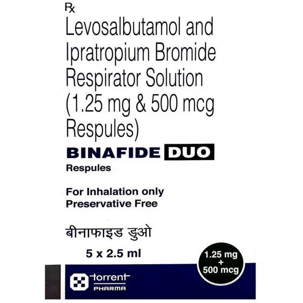 Binafide Duo Respules 5 x 2.5 ml