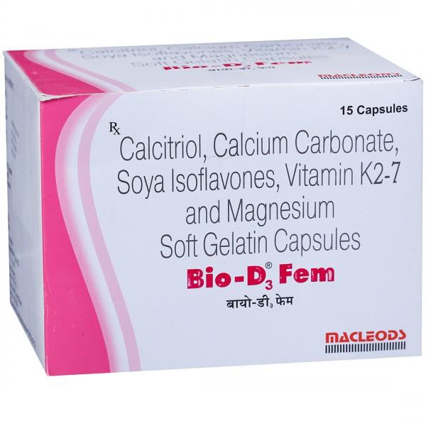 Bio D3 Fem Capsule (15 Cap)