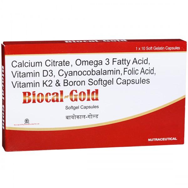 Biocal Gold 10 Softgel Capsules