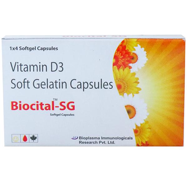 Biocital SG Softgel Capsule (4 Cap)