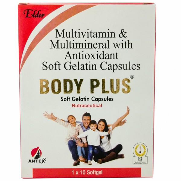 Body Plus 10 Soft Gelatin Capsules