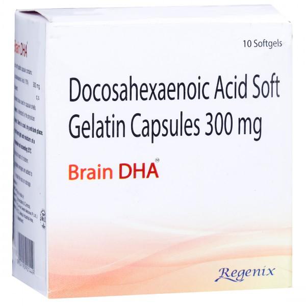 Brain DHA 10 Soft Gelatin Capsules