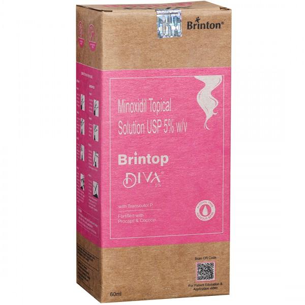Brintop Diva 5% Topical Solution 60 ml