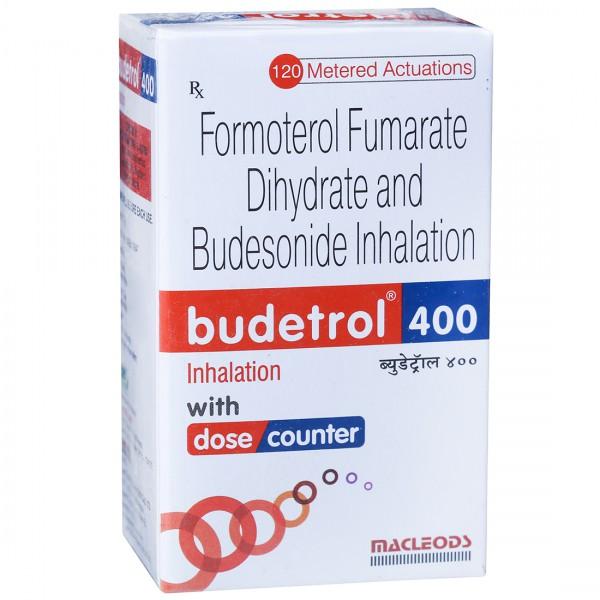 Budetrol 400 mcg Inhaler 7.2 g (120 Metered Doses)