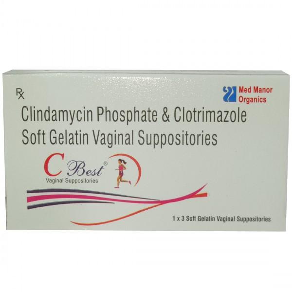 C Best Vaginal Suppositories (3 Suppositories)