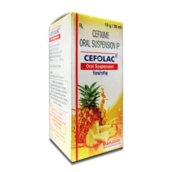 Cefolac 50 mg Oral Suspension 30 ml