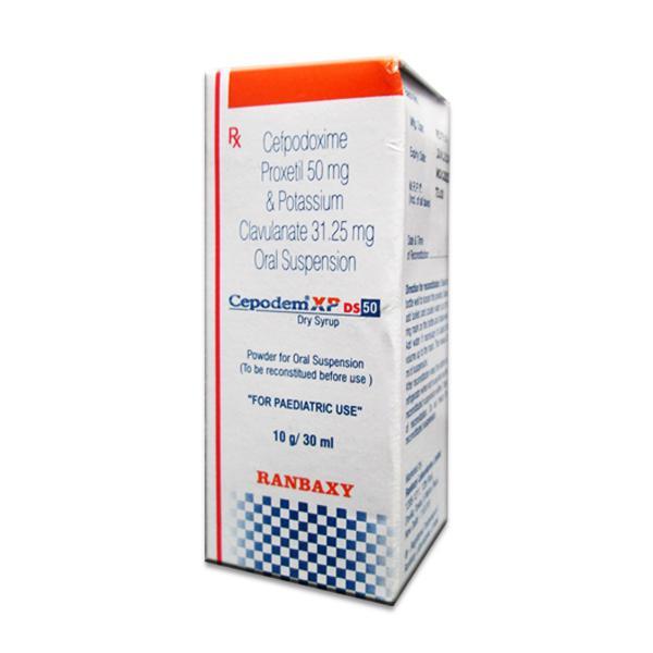 Cepodem XP D/S 50 mg Suspension 30 ml