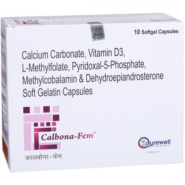 Calbona Fem Softgel Capsule (10 Cap)