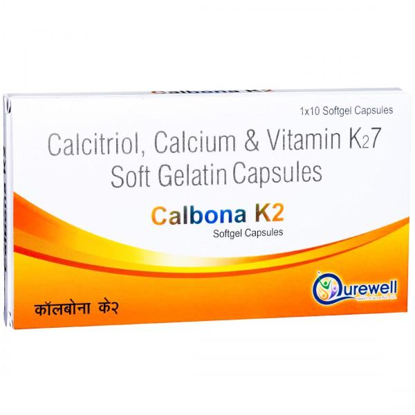 Calbona K2 Softgel Capsule (10 Cap)