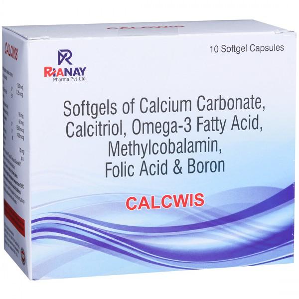 Calcwis Softgel Capsule (10 Cap)