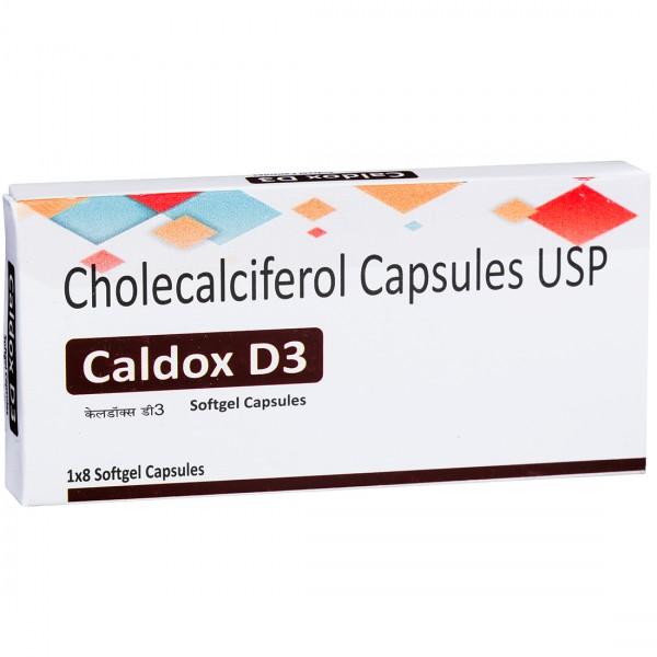 Caldox D3 Softgel Capsule (8 Cap)