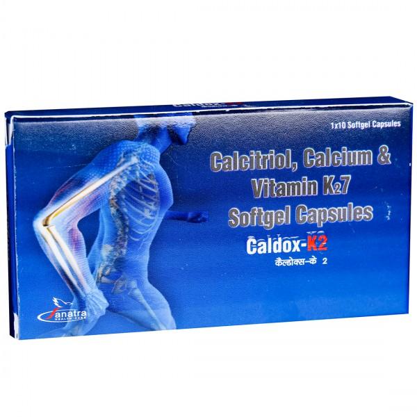 Caldox K2 Softgel Capsule (10 Cap)