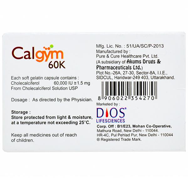 Calgym 60 K Capsule (4 Cap)