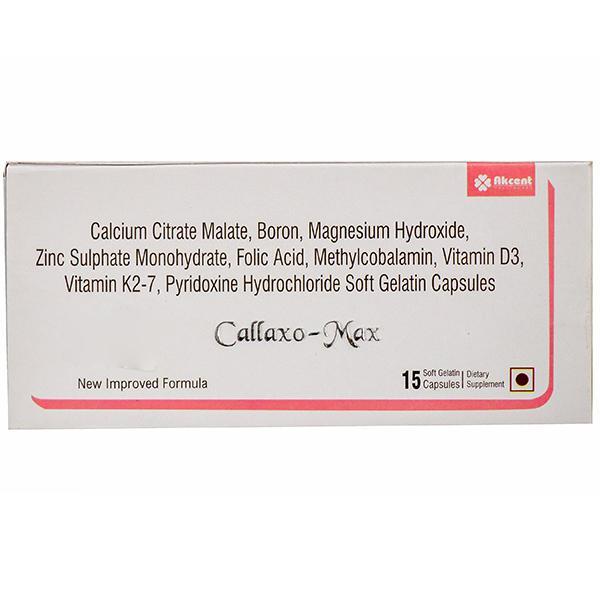 Callaxo Max 15 Soft Gelatin Capsules