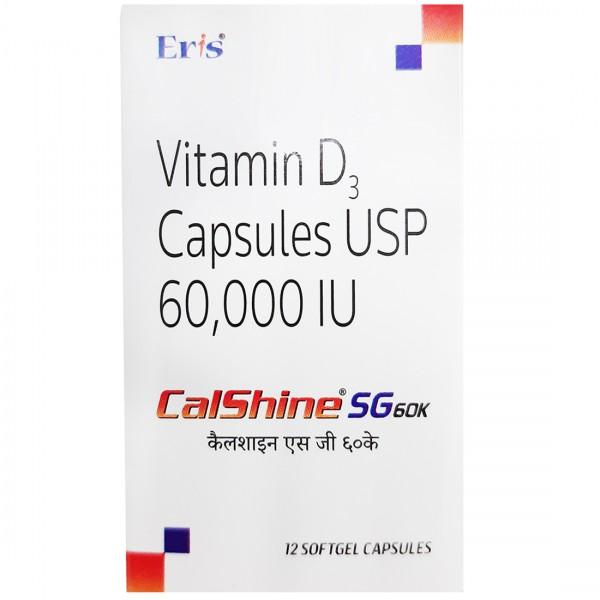 Calshine SG 60K 12 Softgel Capsules