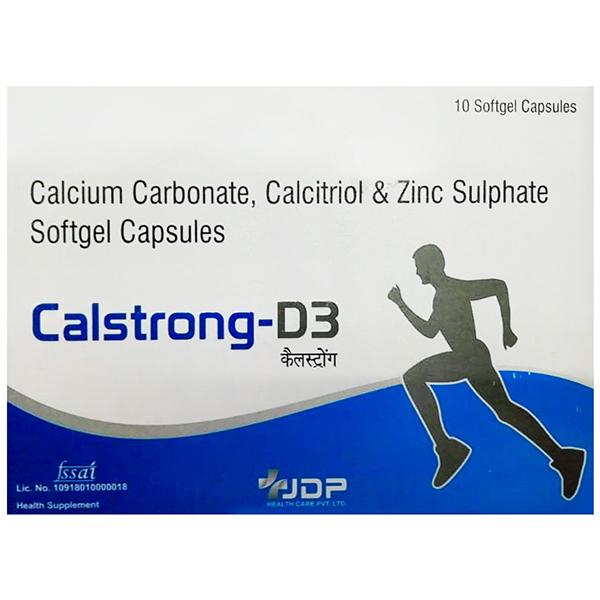Calstrong D3 10 Capsules