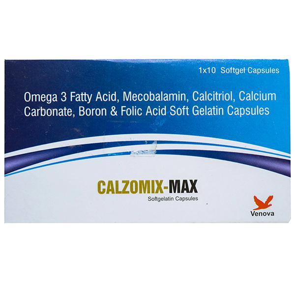 Calzomix Max Softgelatin Capsule (10 Cap)