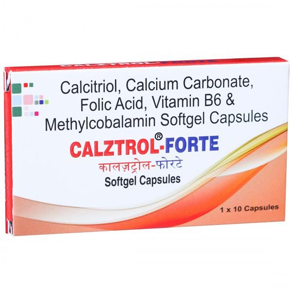 Calztrol Forte 10 Softgel Capsules