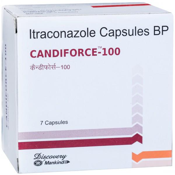 Candiforce 100 mg Capsule (7 Cap)