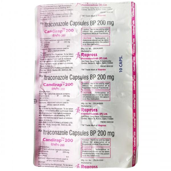 Candirap 200 mg Capsule (10 Cap)