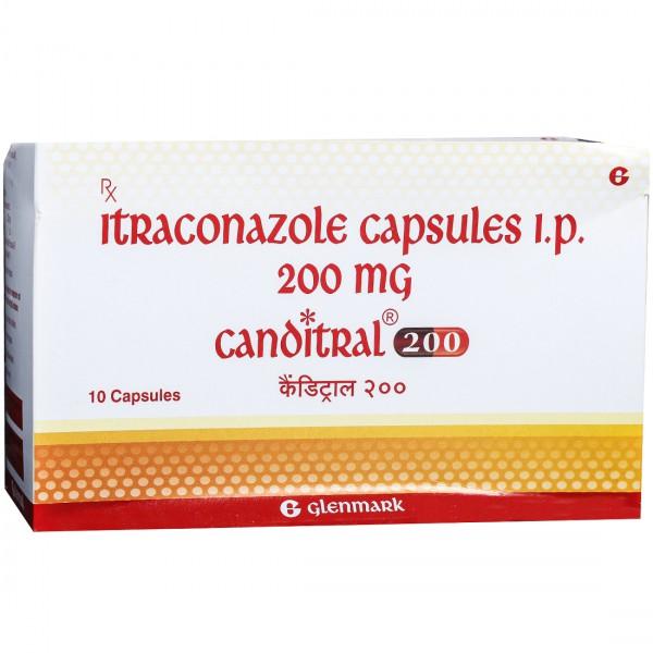 Canditral 200 mg Capsule (10 Cap)