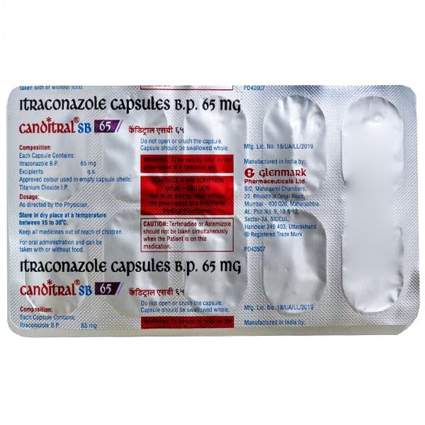 Canditral SB 65 mg Capsule (10 Cap)