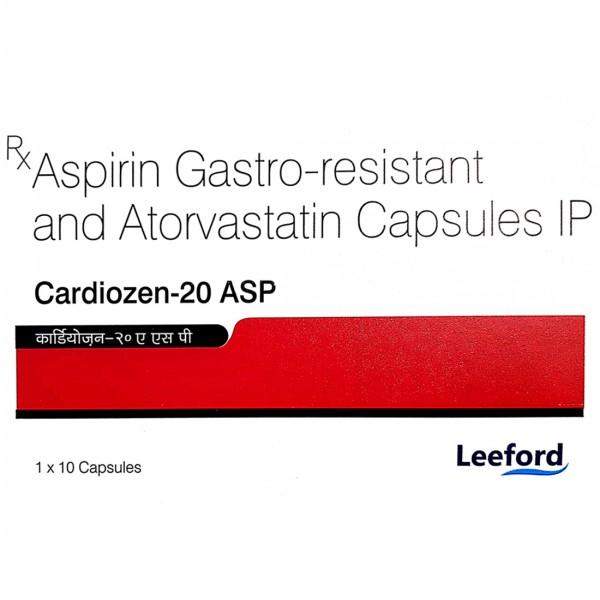 Cardiozen 20 ASP Capsule (10 Cap)