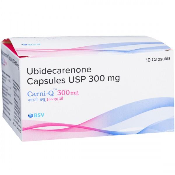 Carni Q 300 mg 10 Capsules