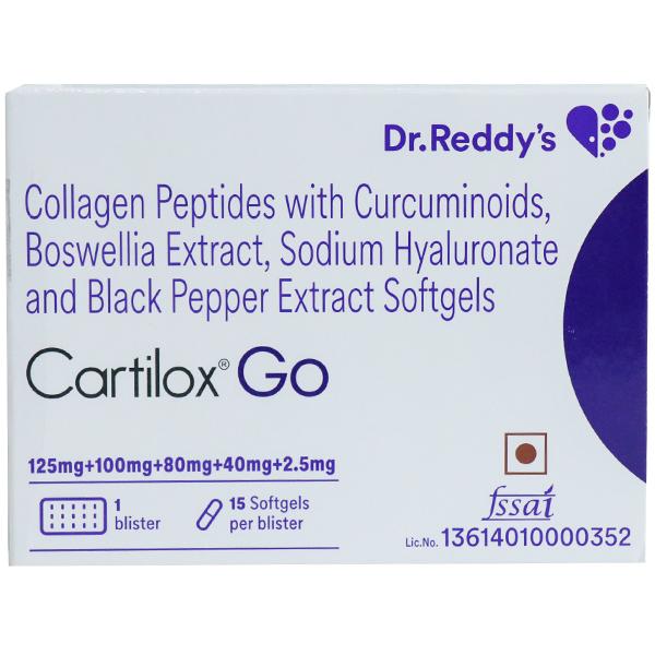 Cartilox GO 15 Softgels