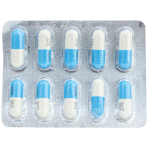 Ceff 500 mg Capsule (10 Cap)