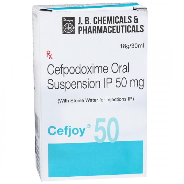 Cefjoy 50 mg Oral Suspension 18 g/30 ml