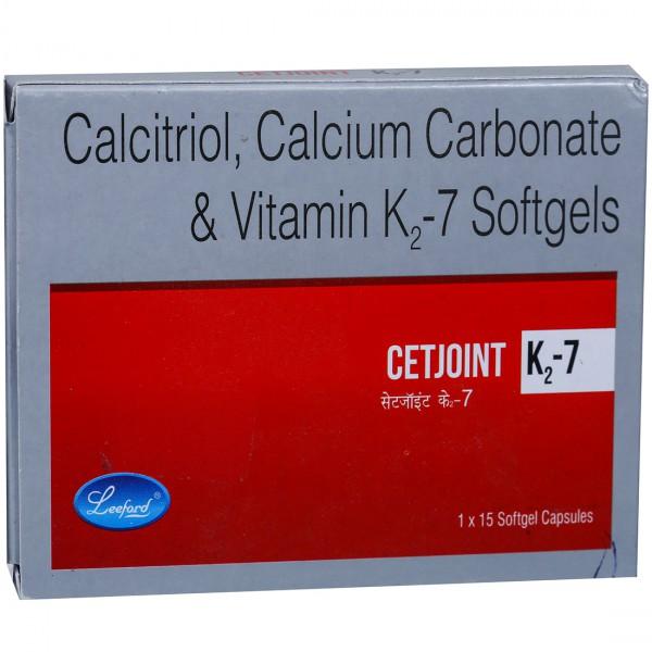 Cetjoint K2-7 Softgel Capsule (15 Cap)