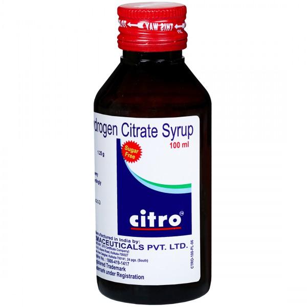 Citro (Sugar Free) Syrup 100 ml
