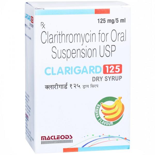 Clarigard Dry Syrup 125mg/5 ml