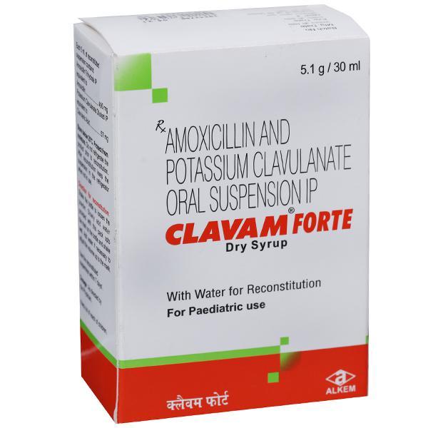 Clavam Forte Dry Syrup 30 ml