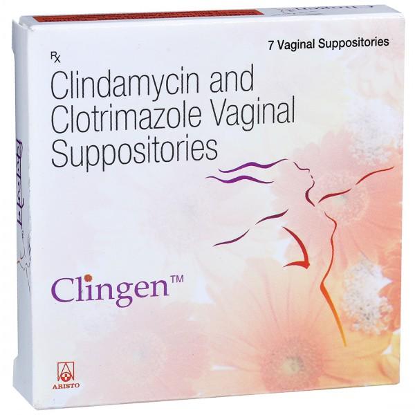 Clingen Vaginal Suppositories (7 Suppositories)