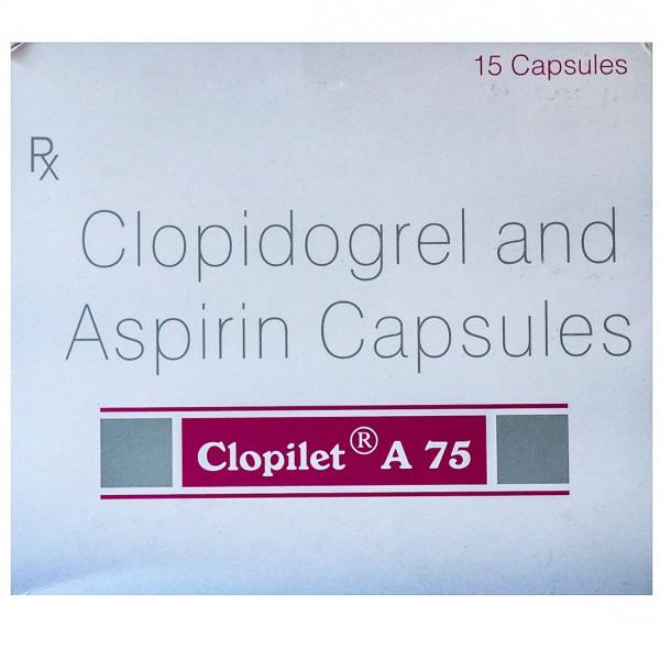 Clopilet A 75 mg Capsule (15 Cap)