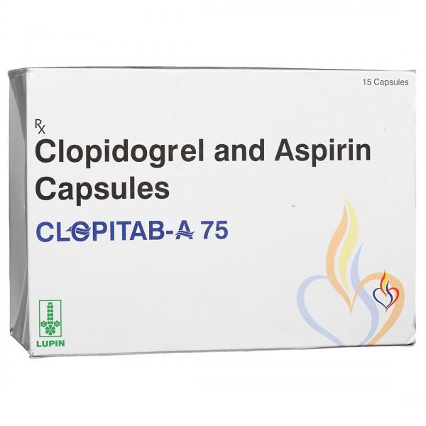 Clopitab A 75 mg Capsule (15 Cap)
