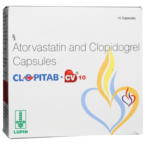 Clopitab CV 10 mg Capsule (15 Cap)