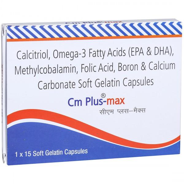 Cm Plus Max Soft Gelatin Capsule (15 Cap)