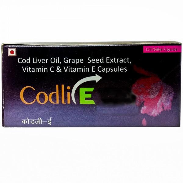 Codli E Mega 10 Softgel Capsules