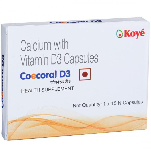 Coecoral D3 15 Capsules