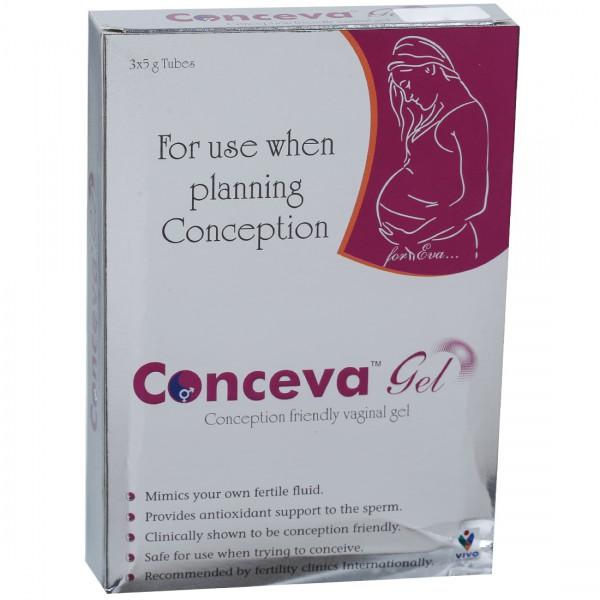 Conceva Gel 3 x 5 g Tubes