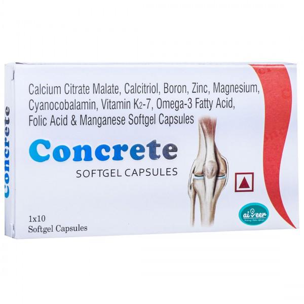Concrete 10 Softgel Capsules
