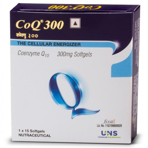Coq 300 mg 15 Softgels